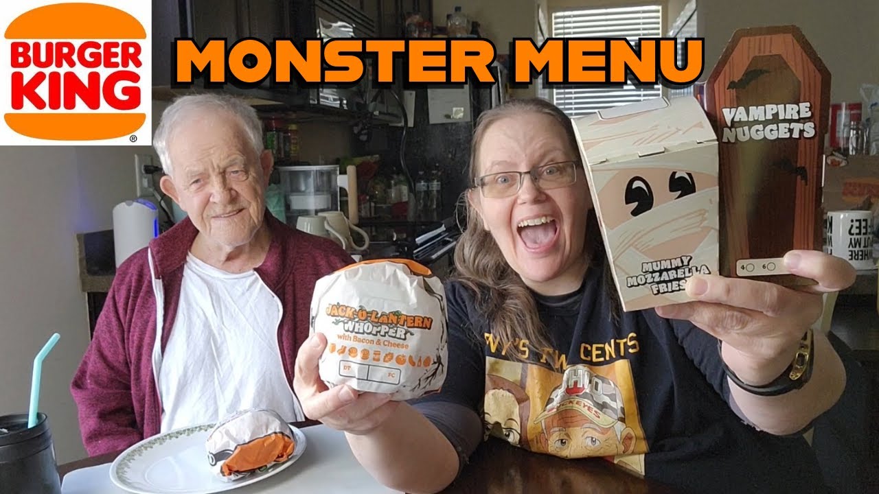 Обзор меню BK Monster #burgerking #fastfood