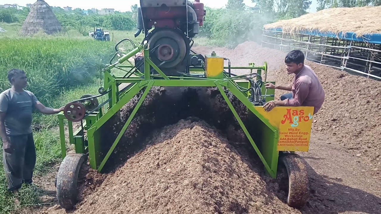 compost Turner machine 
mfg. saini weld engg.workshop 
M. 8059704454