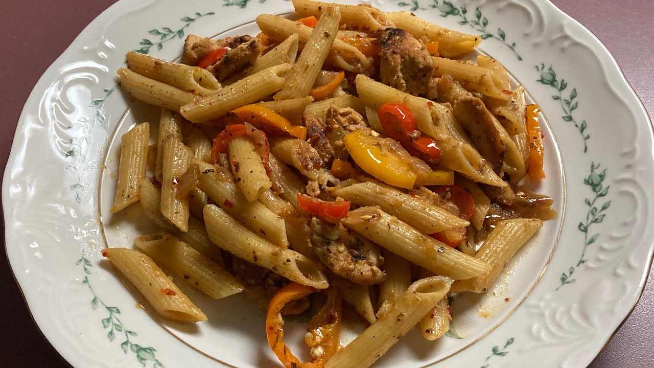 Pasta Cajun con pollo