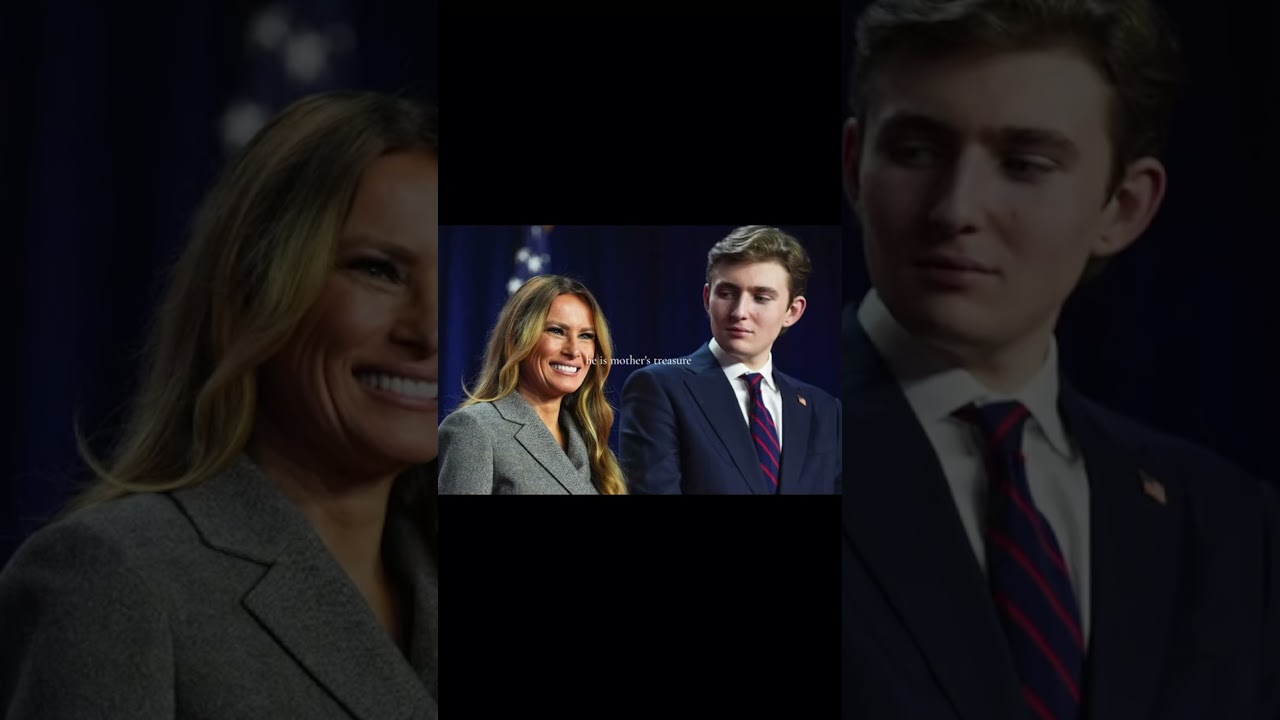 Love him🔥❤️ #barrontrump #barronwilliamtrump #melaniatrump #trump