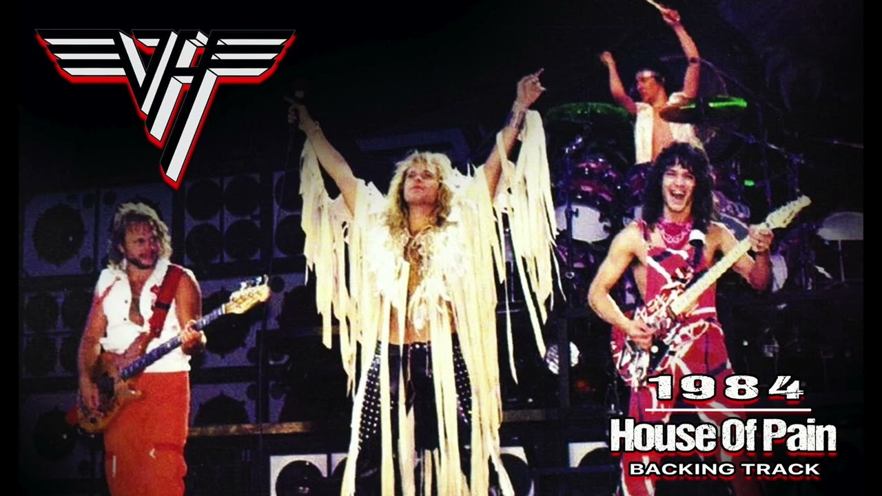 Van Halen - House Of Pain - Backing Track For Guitar with Vocals