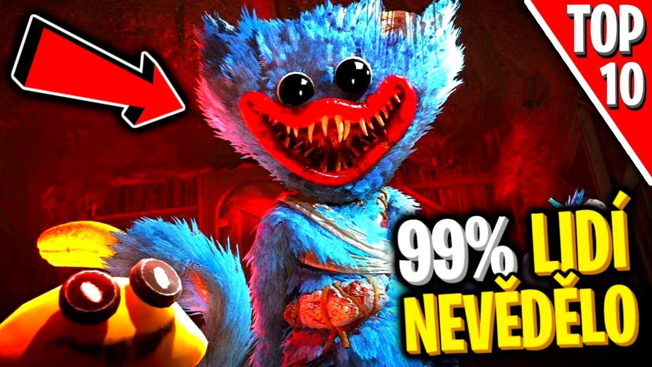 TOP 10 EASTER EGGŮ V POPPY PLAYTIME CHAPTER 4... 😲