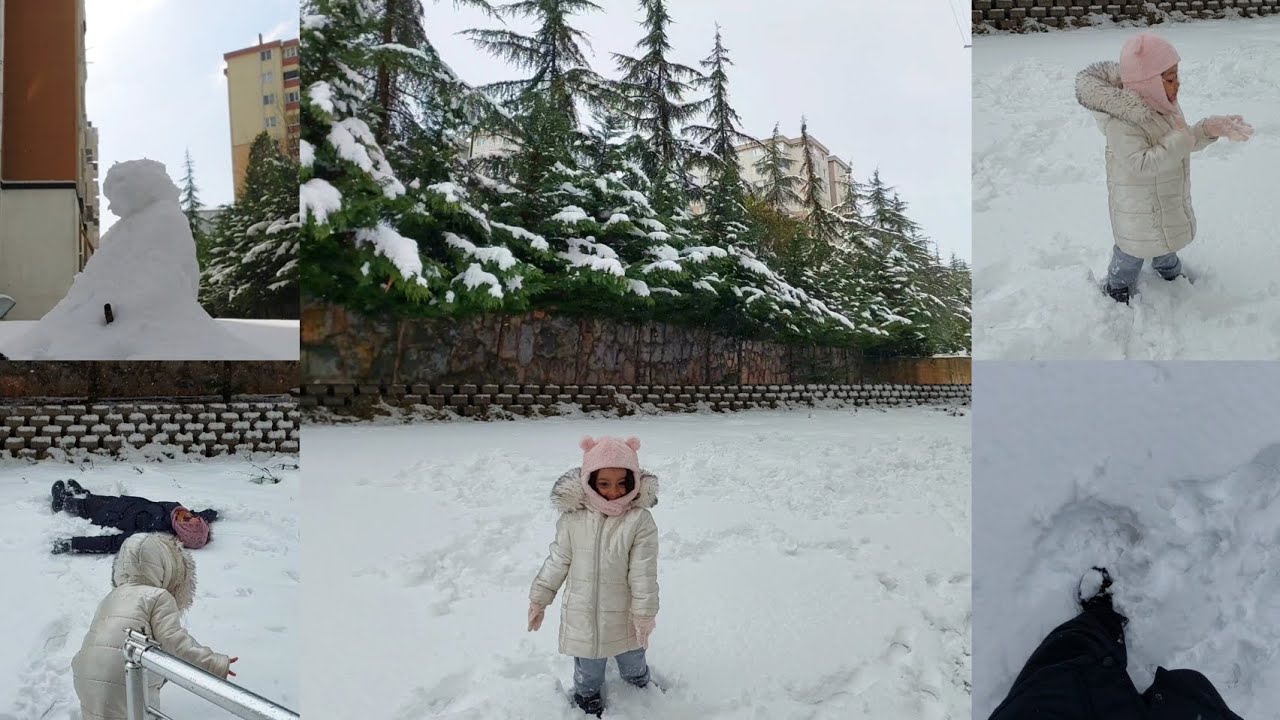 Winters in Istanbul |Mom & daughter fun in snow| little moments & memories |Istanbul 2023 🇹🇷