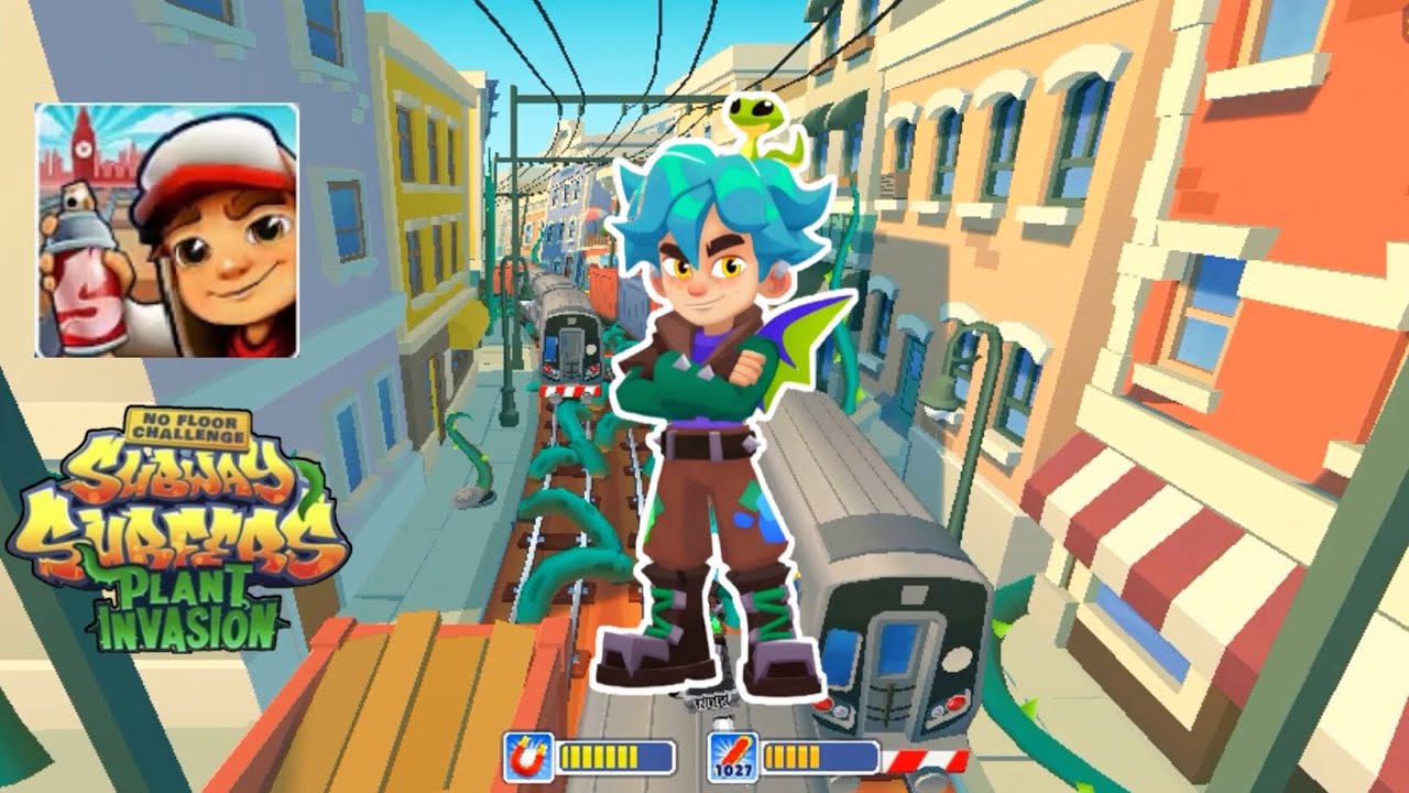 Subway Surfers - Plant Invasion Gameplay with Lorcan 
