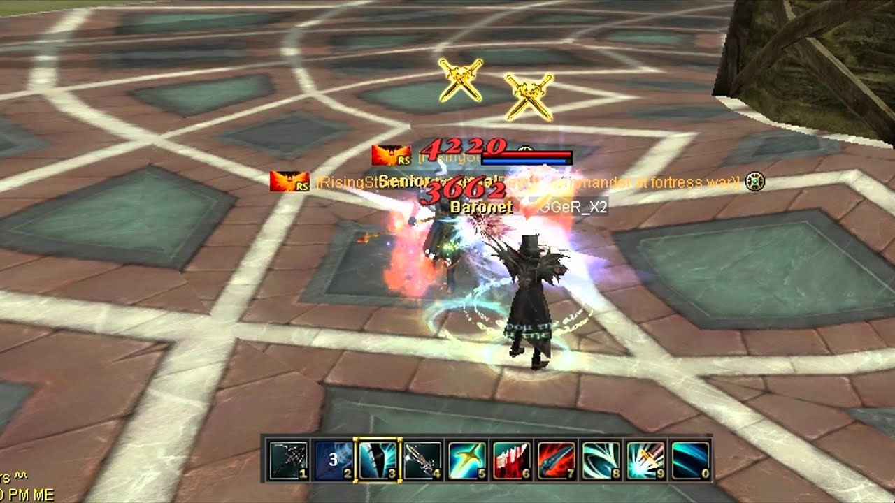 SRO- Rogue Cleric VS Spear Nuker 110 - PVP series