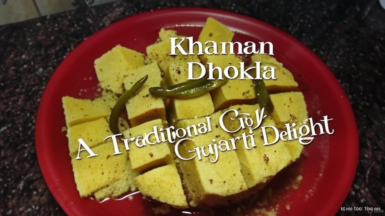Khaman Dhokhla, 'A traditional Goy Gujarati Delight'