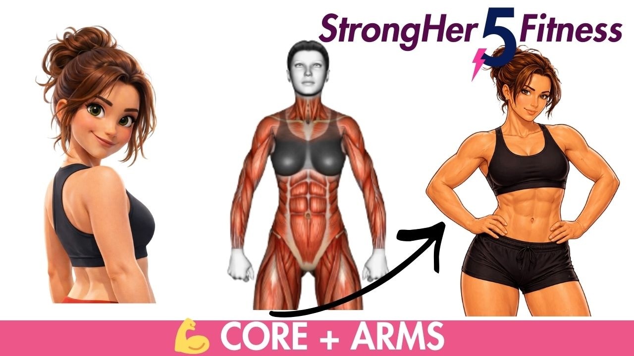 Tone Up Tuesday | 5 Minute Arms & Core Home Workout