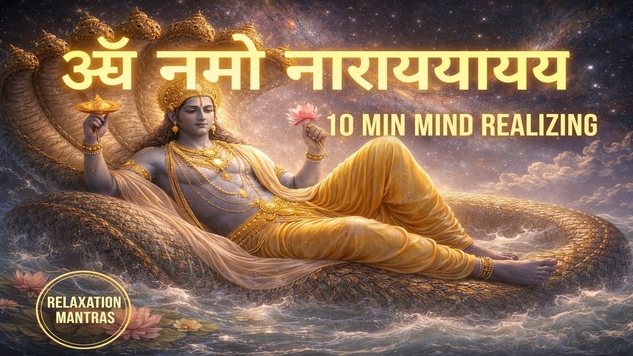 ॐ नमो नारायणाय | Connect with Divine Energy ✨ | Ultimate Peace Mantra