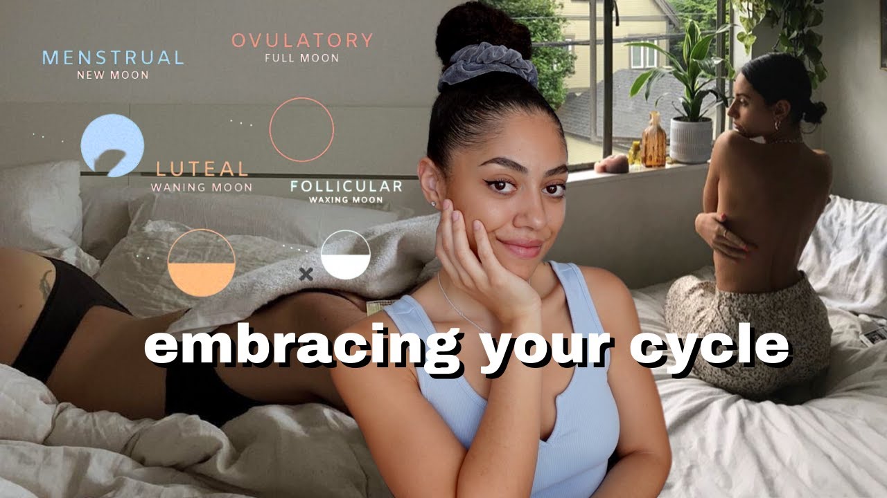 take care of yourself like a woman. cycle syncing 101, period care & navigating womanhood