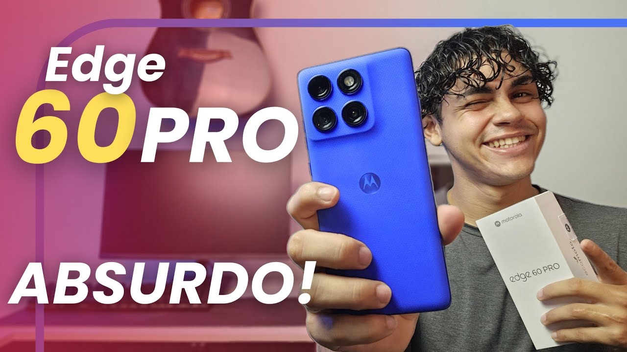 EDGE 60 PRO EM MÃOS!! | Testei TUDO e fiquei impressionado com o resultado - Review