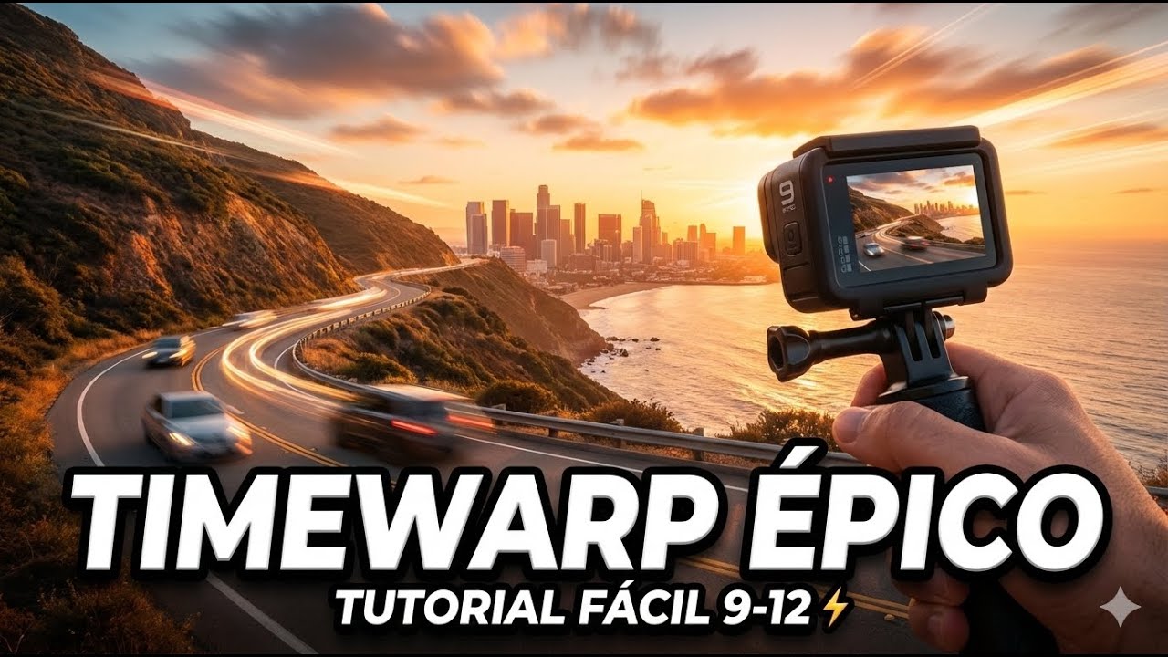 TIMEWARP ÉPICO: El SECRETO para que tu GoPro parezca CINE 🔥 (Guía 9-10-11-12-13)