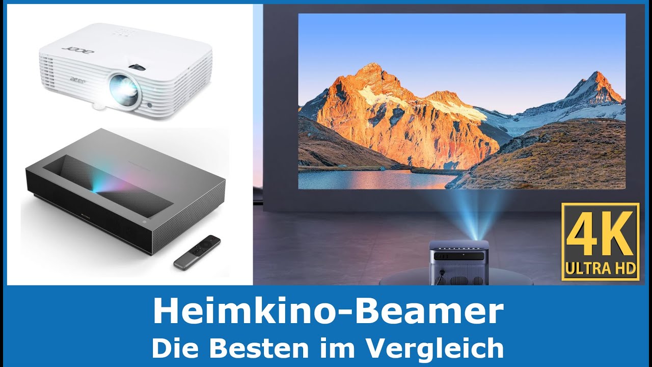 Heimkino Beamer Test Vergleich 🥇 4K Video-Projektor Test Sieger  (Acer, Epson & WEMAX)