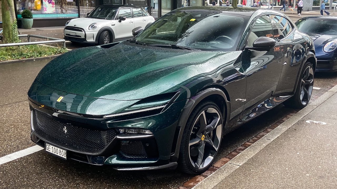 Carspotting Zurich #65 - New Purosangue, C63 BS, 2x SVJ, SV, 2x F12, 2x Viper ACR, MB Virgil Abloh