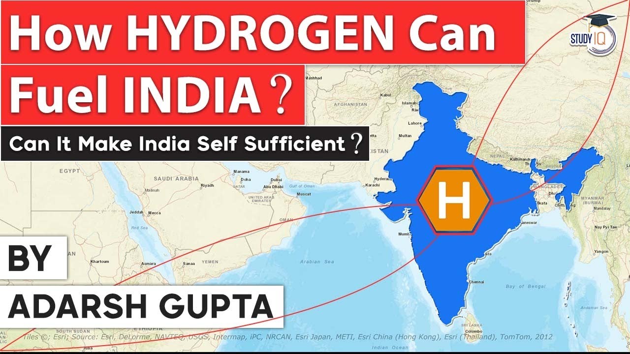 How India can become a Global Green Hydrogen Hub? Difference in Grey, Green & Blue Hydrogen | UPSC