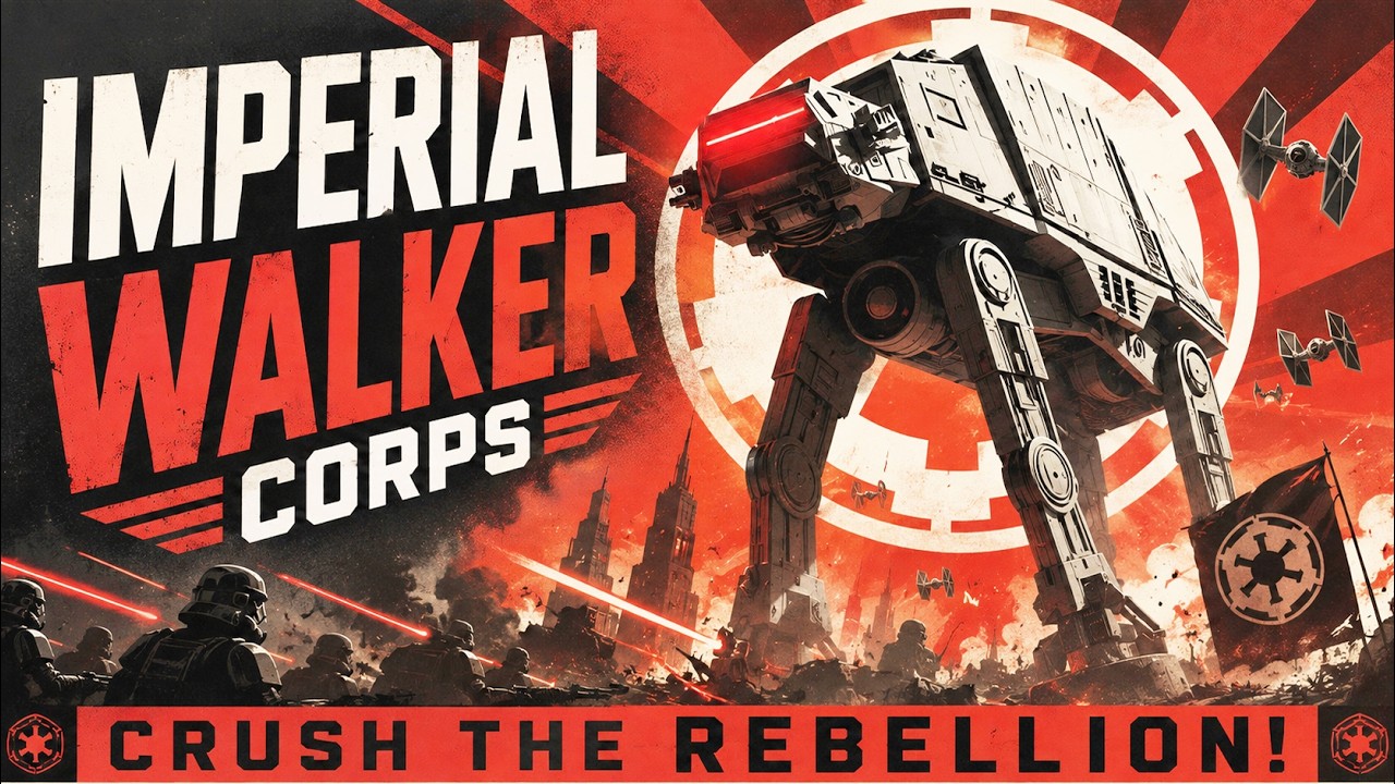Star Wars Imperial Walker Corps Gaming Music for the Empire #brutalist #cinematic