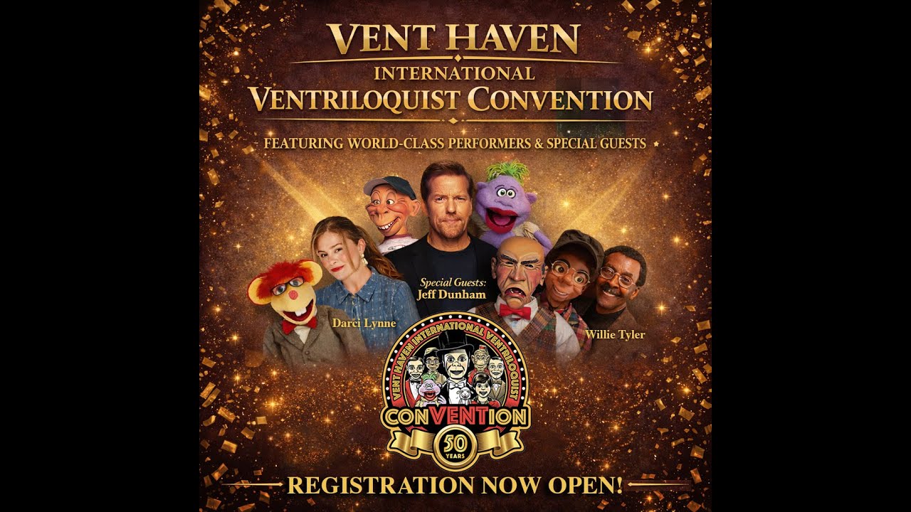 2026 Vent Haven International Ventriloquist Convention 5oth Anniversary Kickoff with Al Getler