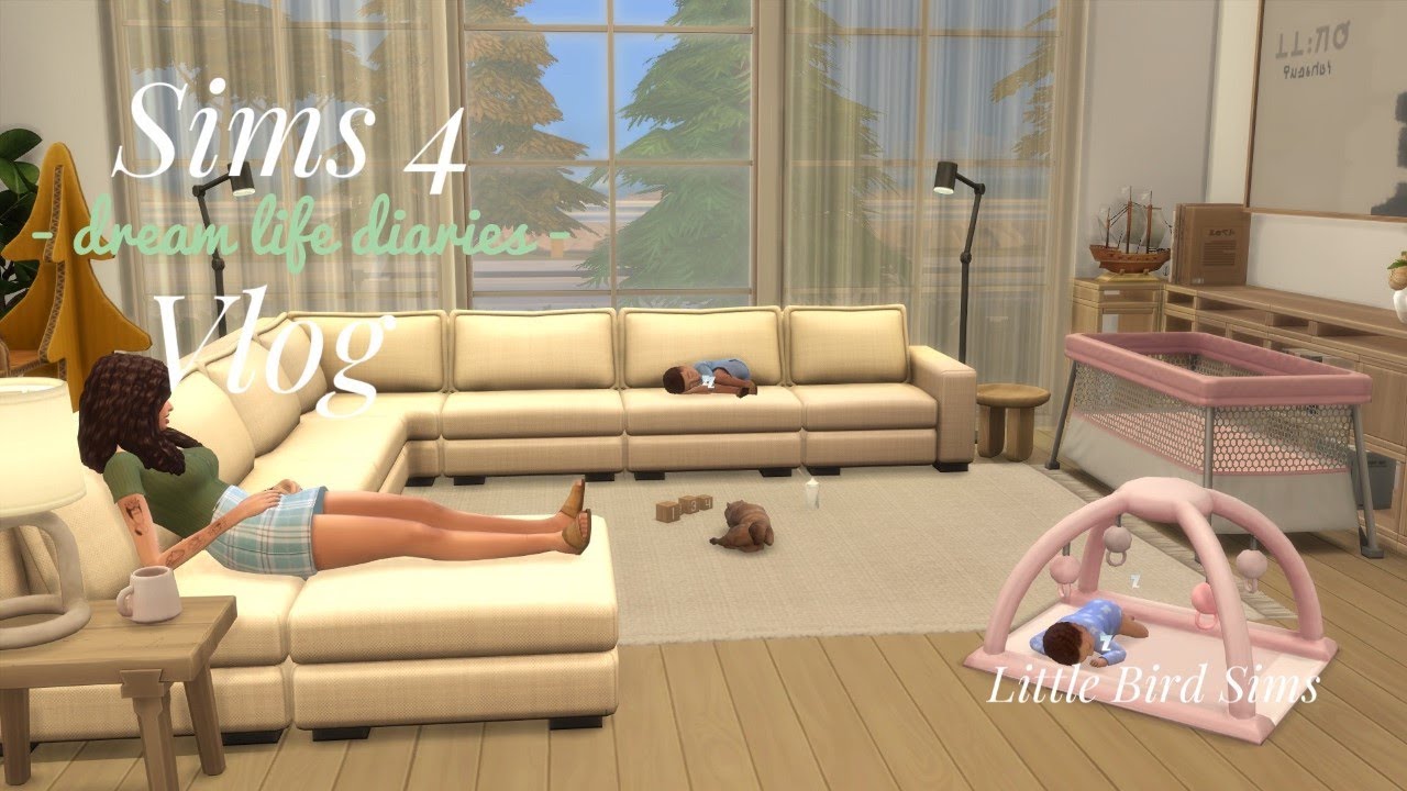 [ Sims 4 Vlog - S3 E7 ] Growing Together with the Gray Family