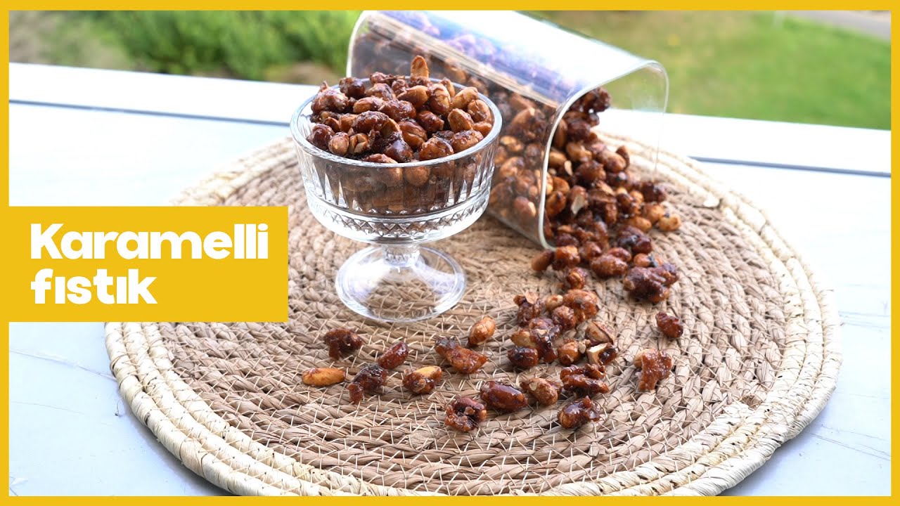 Bu tarif bağımlılık yapıyor 🙊😍Karamelli Fıstık tarifi ✅ chouchous 😋