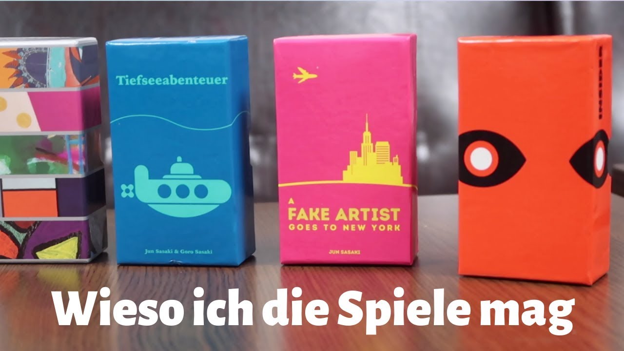Oink Games Test/Rezension - Fake Artist, Tiefseeabenteuer, Insider, Modern Art