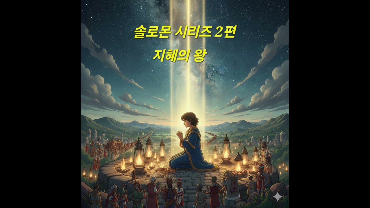 솔로몬 연작 5-2 | 지혜의 왕 | 온 땅의 왕들이 내게 듣네 #솔로몬 #하나님 #주님의음성 #다윗 #성경인물 # 지혜