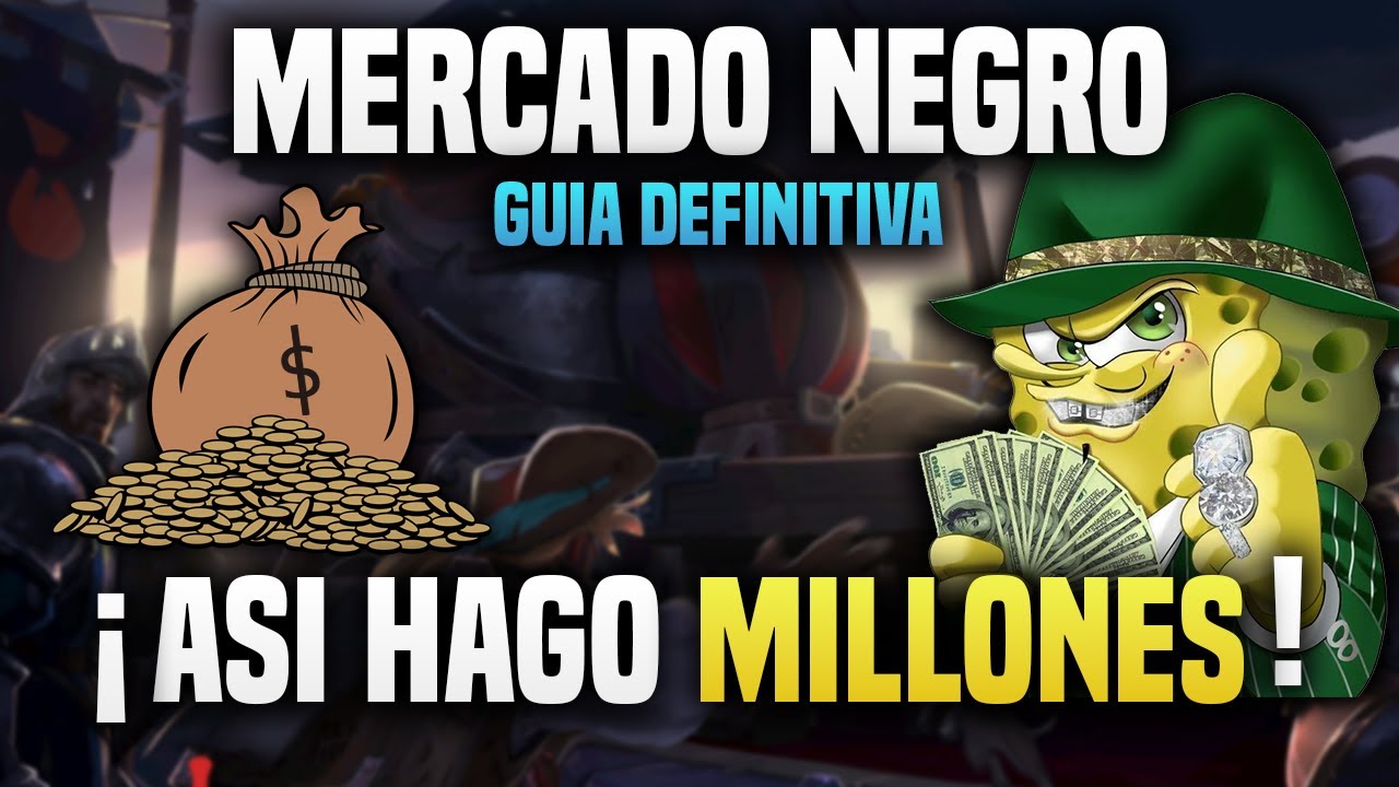 GUIA DEFINITIVA de MERCADO NEGRO en ALBION ONLINE | Gana PLATA FACILMENTE 💰