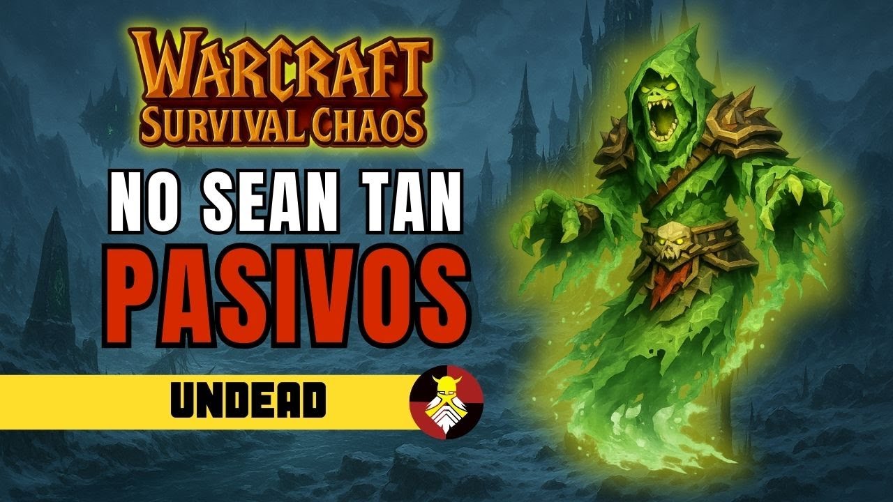 Lo que pasa por JUGAR PASIVO | Warcraft 3 Survival Chaos