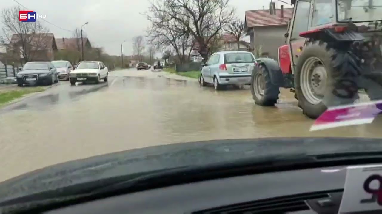 Snimak poplava iz Brčkog