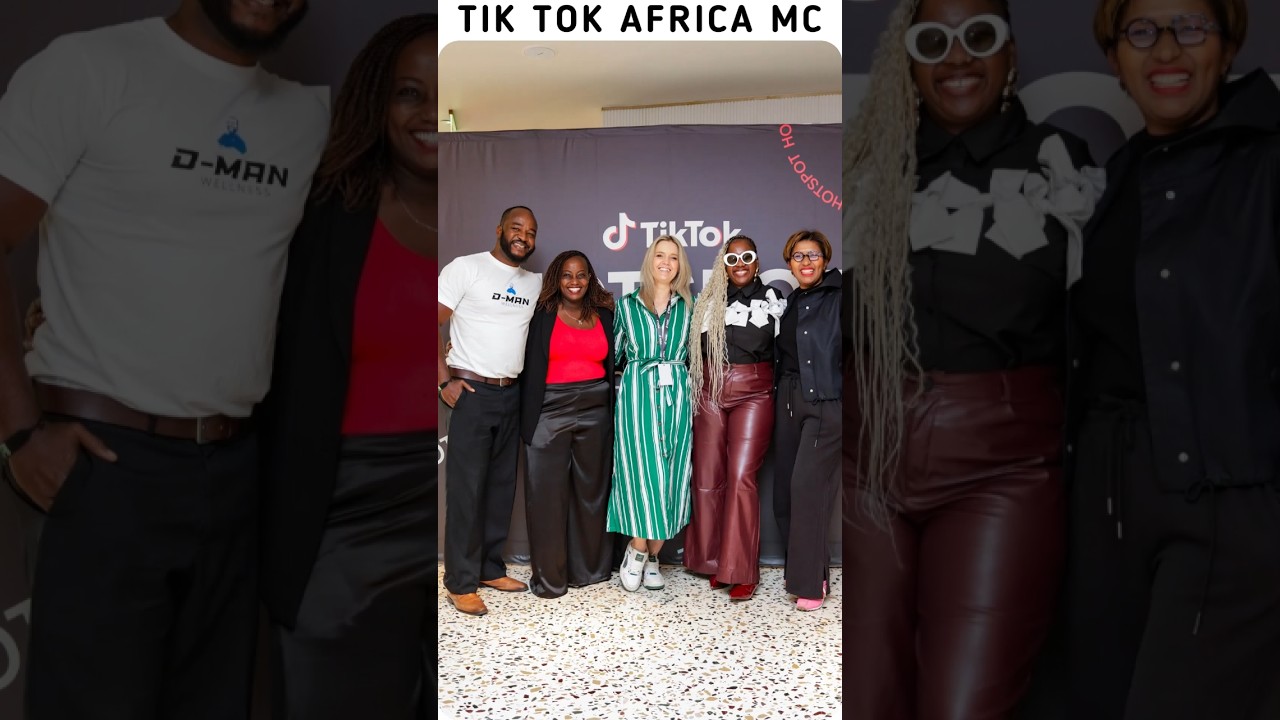 Tiktoķ Publishers Lunch and Learn Nairobi MC