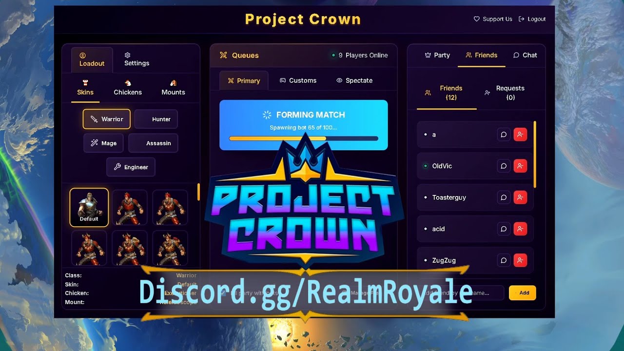 Тестирование серверов OB23 для Project Crown 🤣