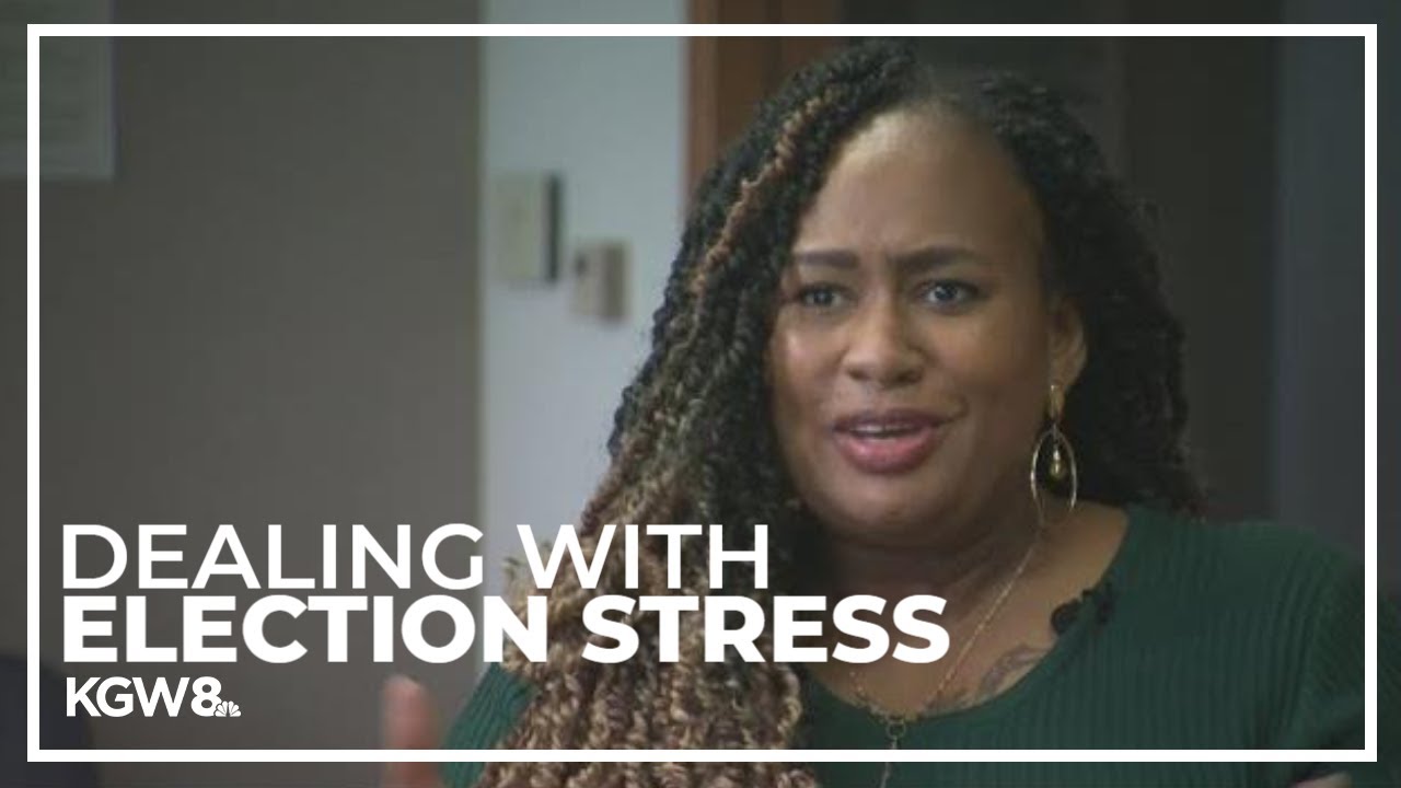 Here are some tips on dealing with the stress around elections
