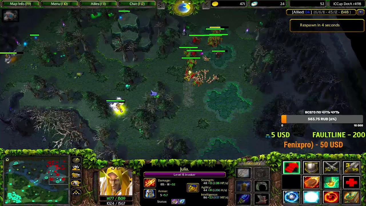 stream by GameRuinner  Дневной кипиш)  ( заказ героя актуален)  iccup.com