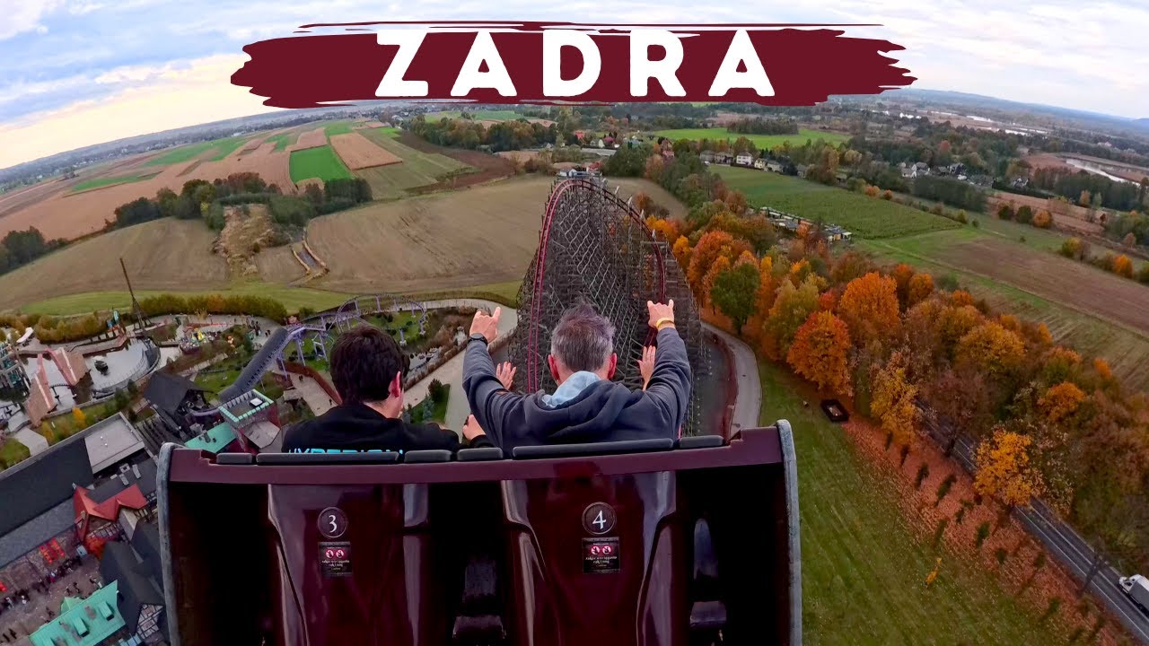 Zadra on ride 4K POV / Energylandia