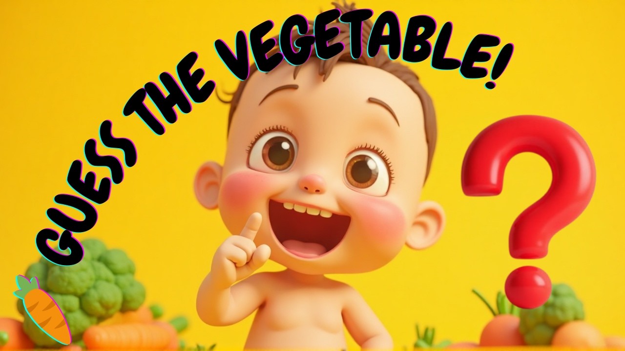 Toto Kids | Vegetable Quiz for Kids 🥕🥦 | Learn Vegetables with Toto | Preschool Learning Video
