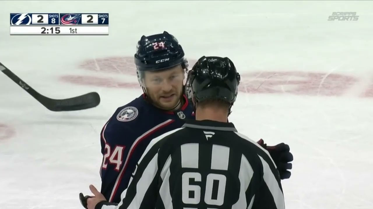 Mathieu Olivier Throws Massive Hit On Erik Cernak