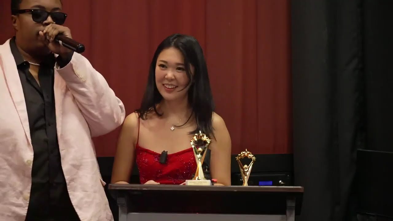 Emily Hosts Her First Ever Award Show