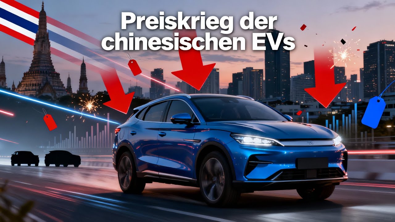 Chinesische EV Hersteller liefern sich einen Preiskrieg in Thailand | Elektromobilität