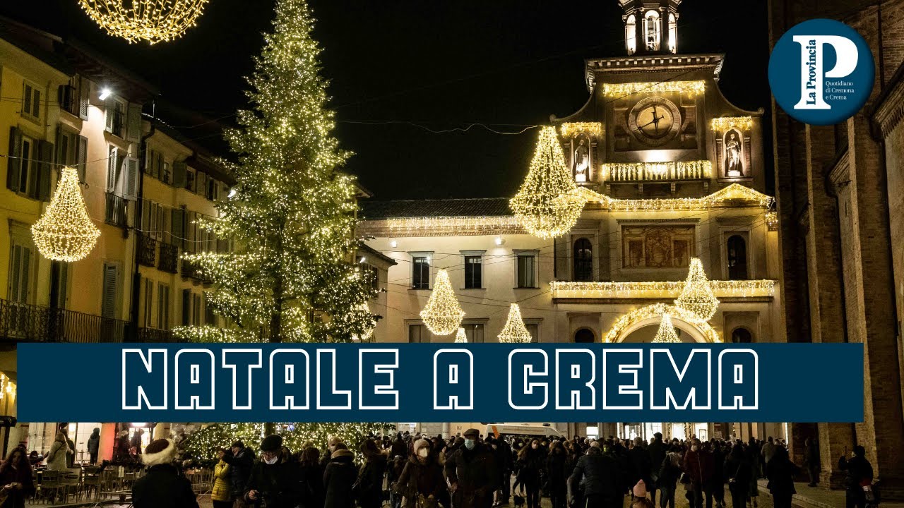 Crema accende il Natale