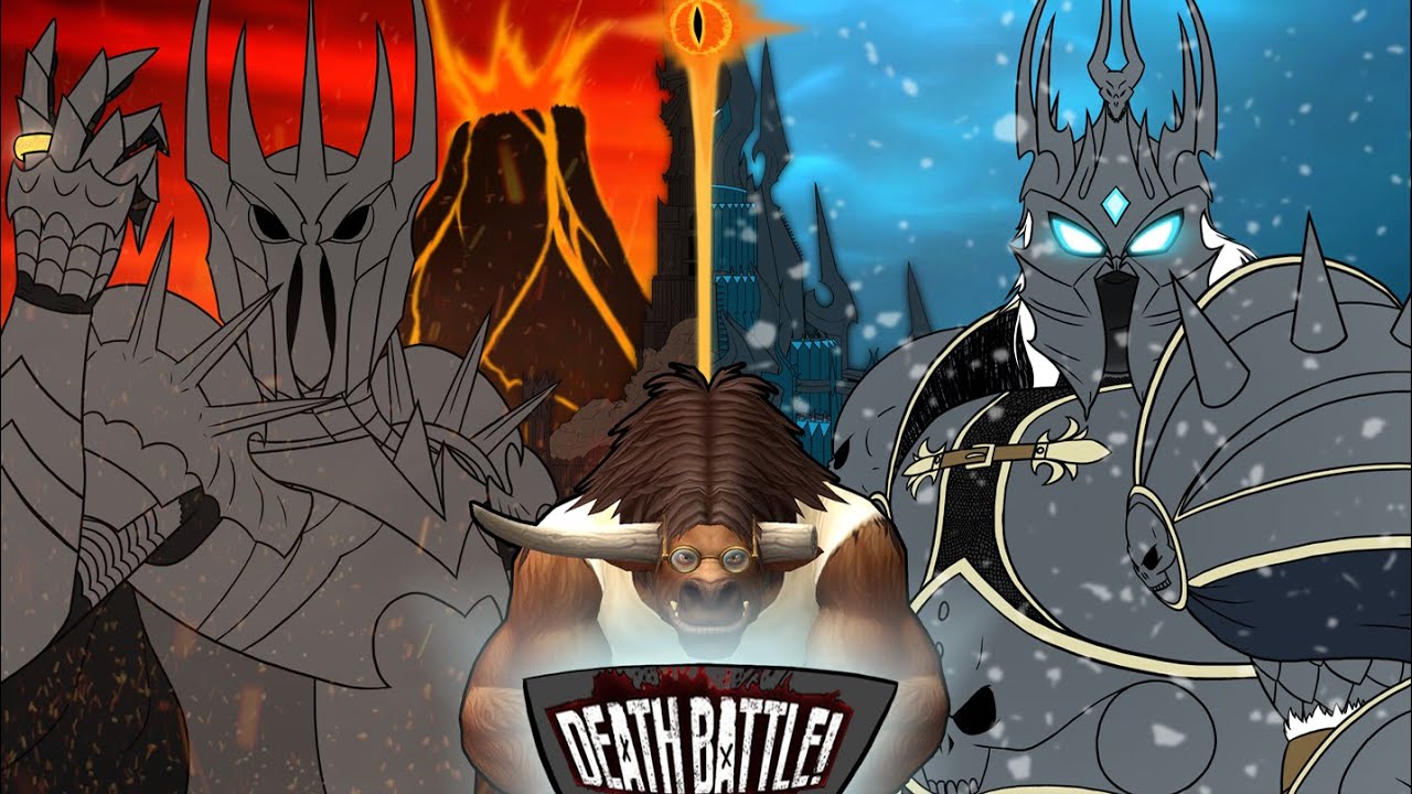 DEATH BATTLE REACTION! : Sauron VS Lich King (Lord Of The Rings VS WarCraft)