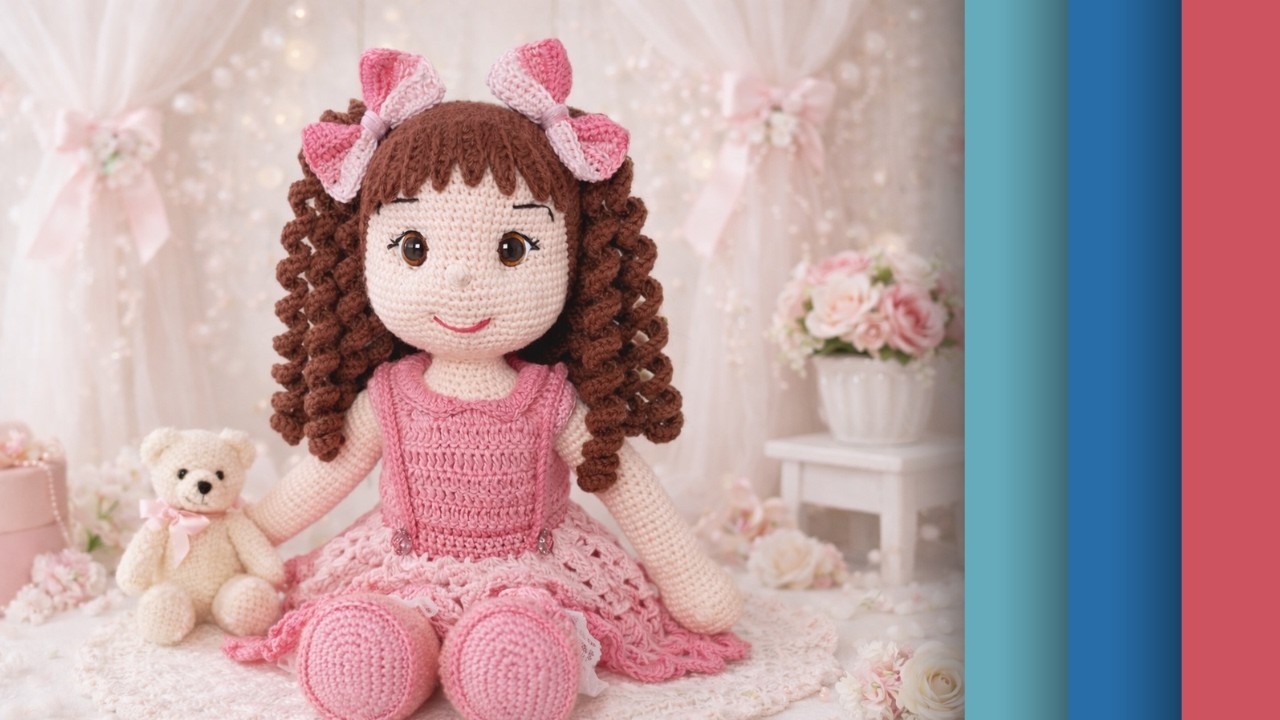 Amigurumi - Boneca Laura - 1/3