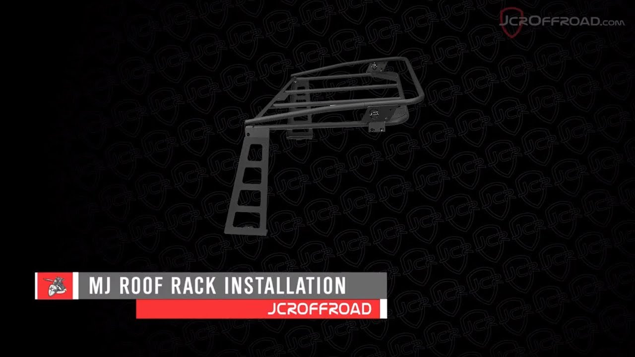 JcrOffroad - MJ Comanche Prerunner Roof Rack Installation