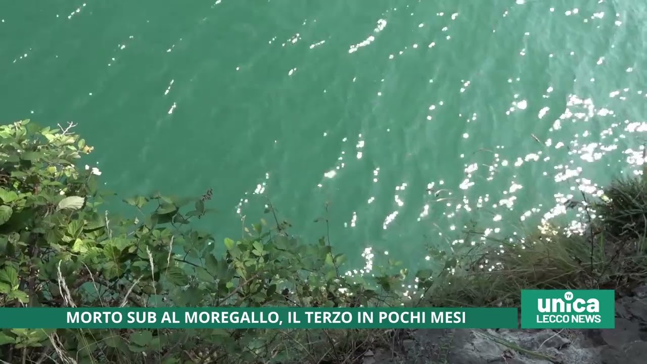 Morto sub al Moregallo, il terzo in pochi mesi