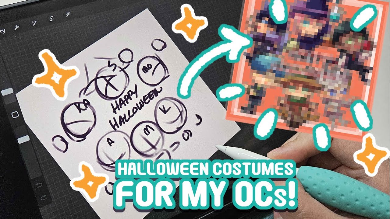 Halloween Costumes for My OCs!