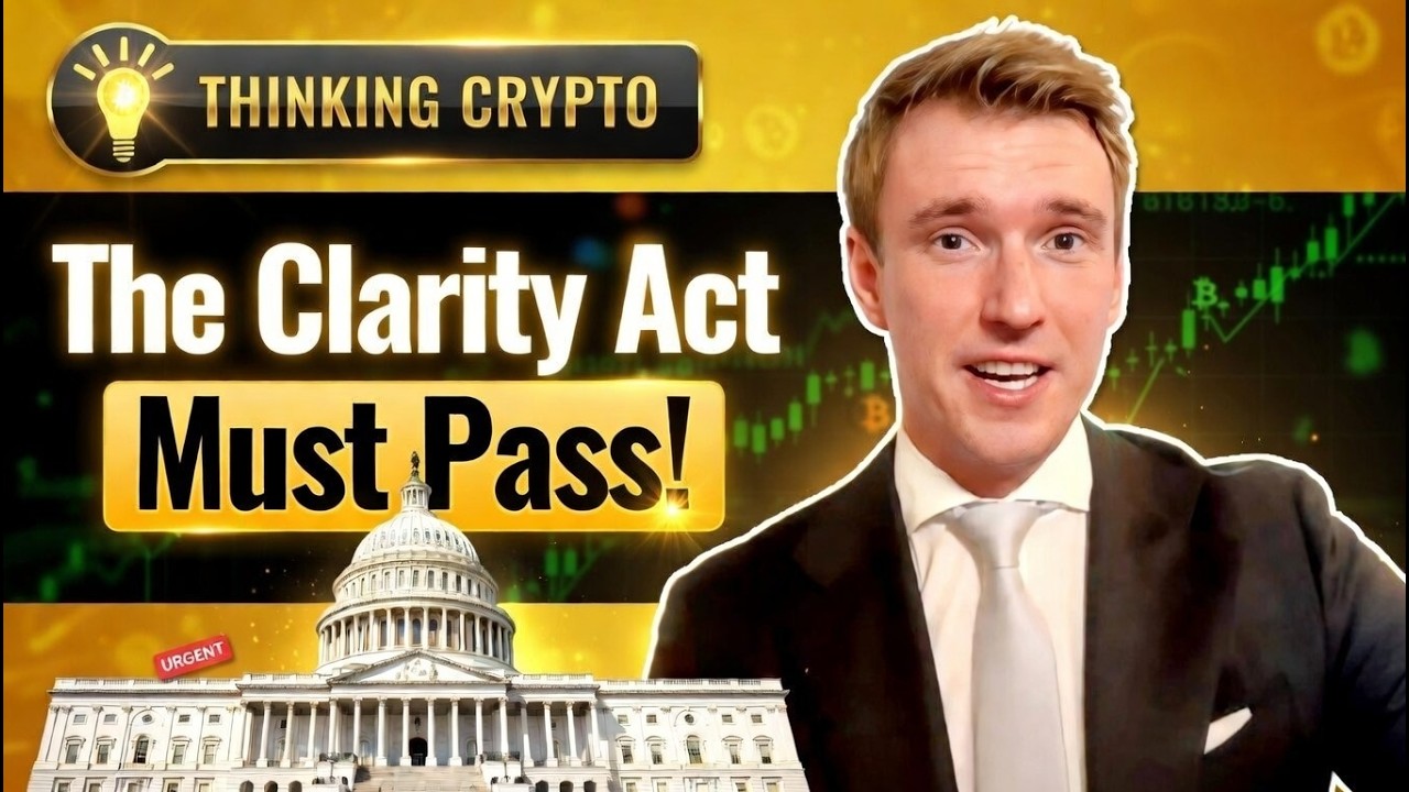 Crypto Regulation News! Clarity Act, Banks Stablecoin Yield, Anti-CBDC Bill, & SEC Clarity!