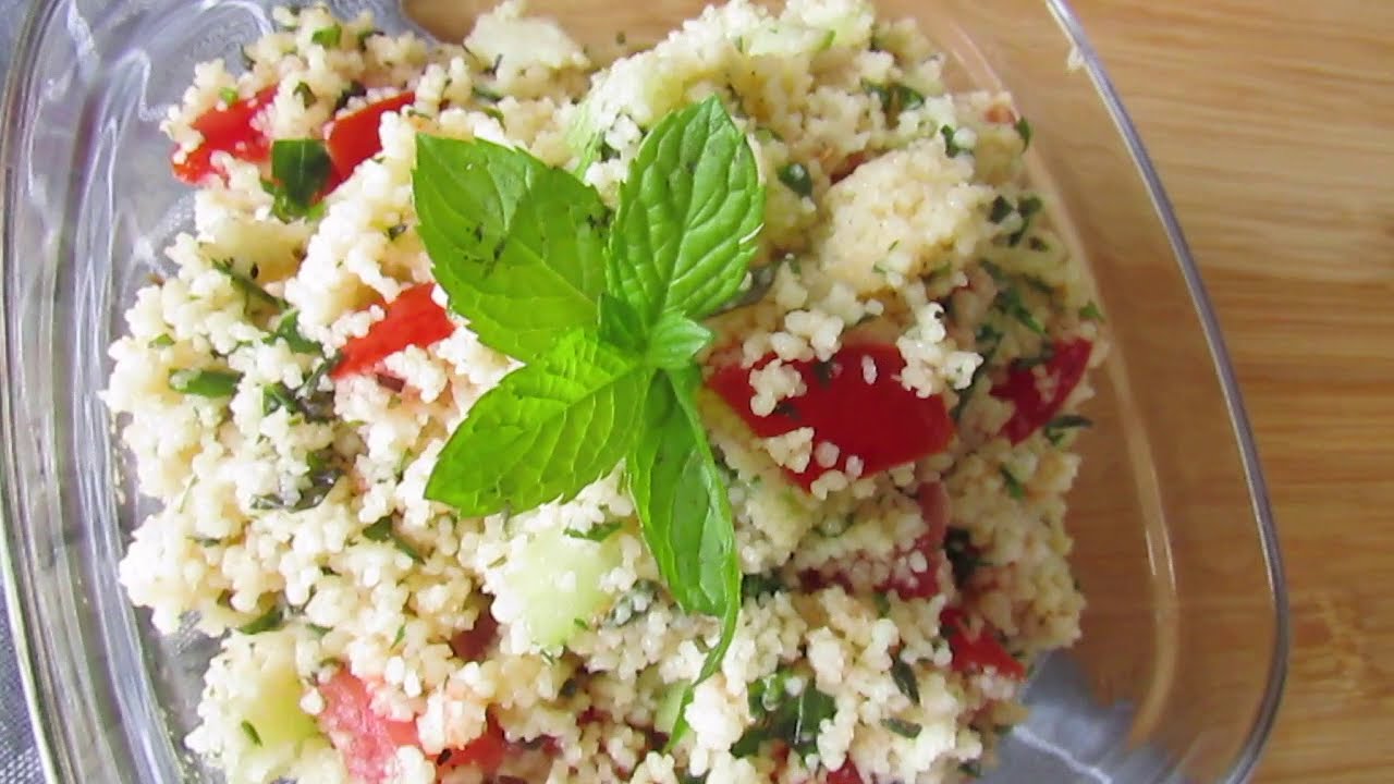 Taboulé Facile et très Rapide   (à la Semoule pour Couscous )