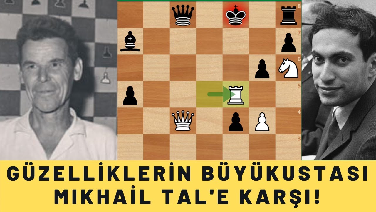 NEZHMETDINOV ÖĞRENCİSİ MIKHAIL TAL'E KARŞI!