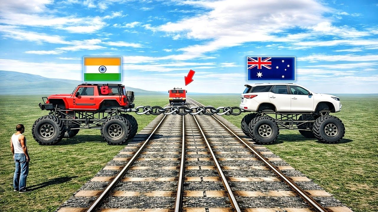 Indian Thar VS AUSTRALIAN Fortuner 😱 | PowerX 