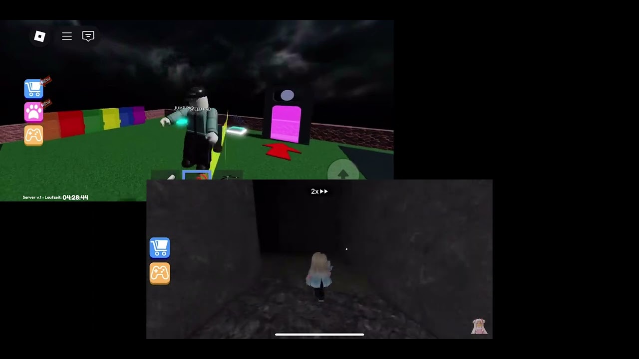 Speedrun Race in Mr Funny Papa Pizza vs Grumpy Gran 