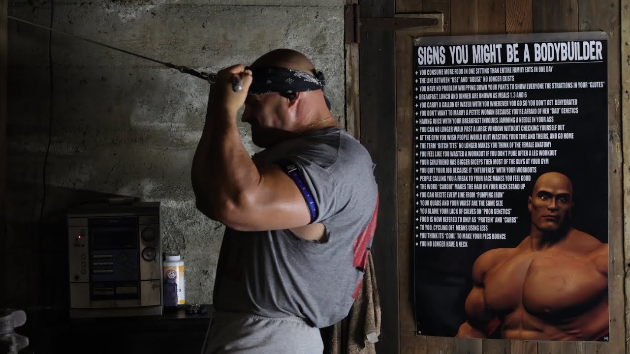 NO DAYS OFF DAY 60 - OLD SCHOOL ARM WORKOUT! Crazy Workout Today! #gym #biceps #triceps #workout 
