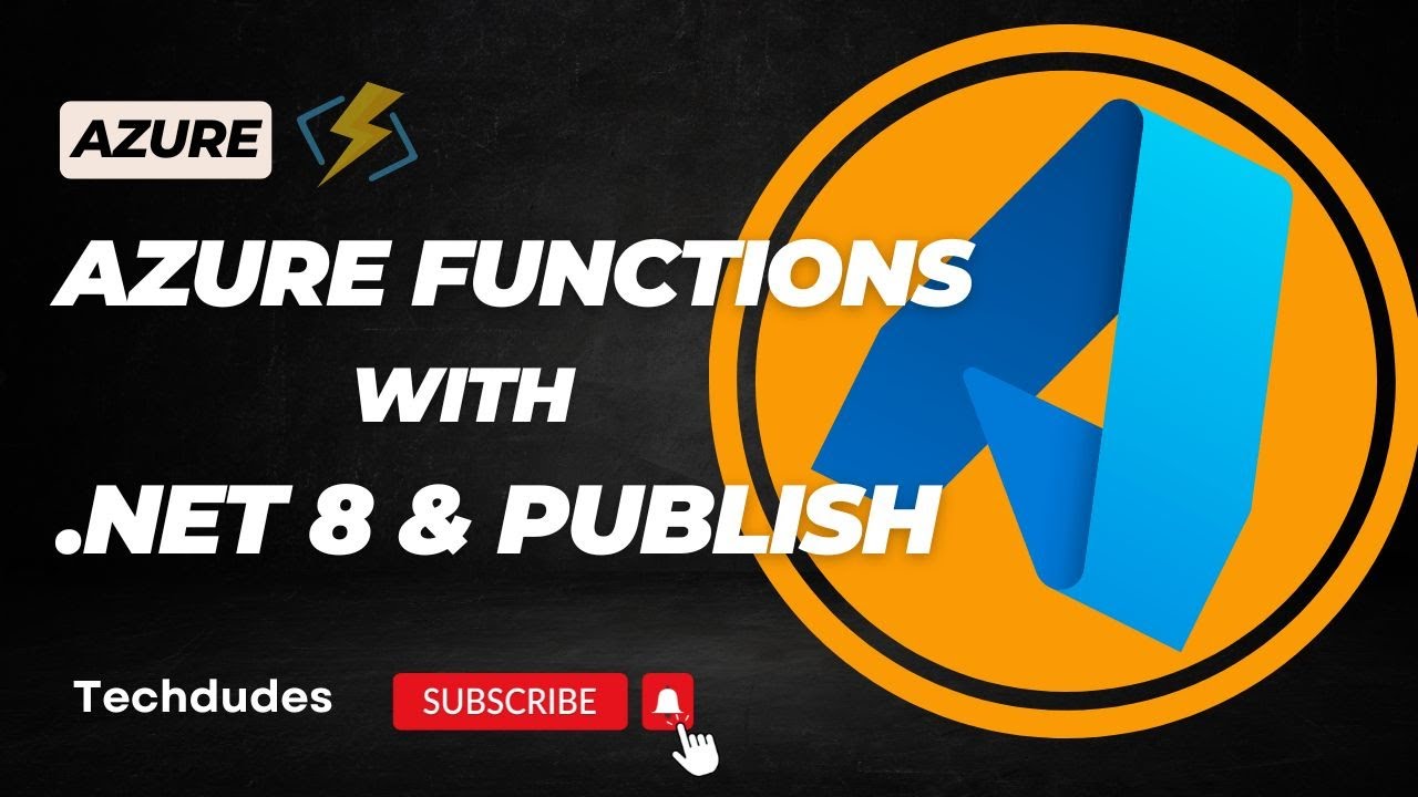 Azure Functions с .NET 8: разработка, публикация и проверка шаг за шагом.