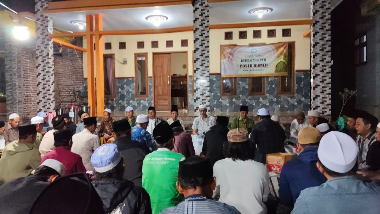 RUTINAN MAJELIS TA'LIM ROTIB DAN MAULID POSER BUMEH PROBOLINGGO 